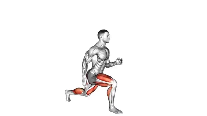 فردی در حال اجرای حرکت پرش اسپلیت (Jump Split) در میانه هوا با حالت جابجایی پاها