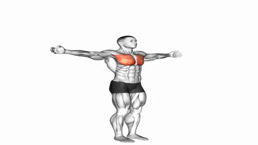 آموزش تصویری حرکت کششی اداکشن افقی شانه برای افزایش انعطاف‌پذیری
