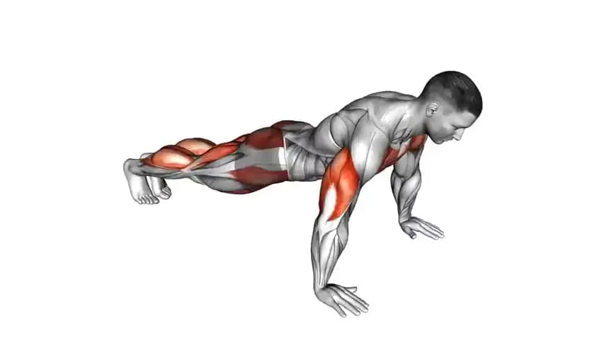 آموزش تصویری حرکت شنا جک (Push Up Jack) در سه مرحله